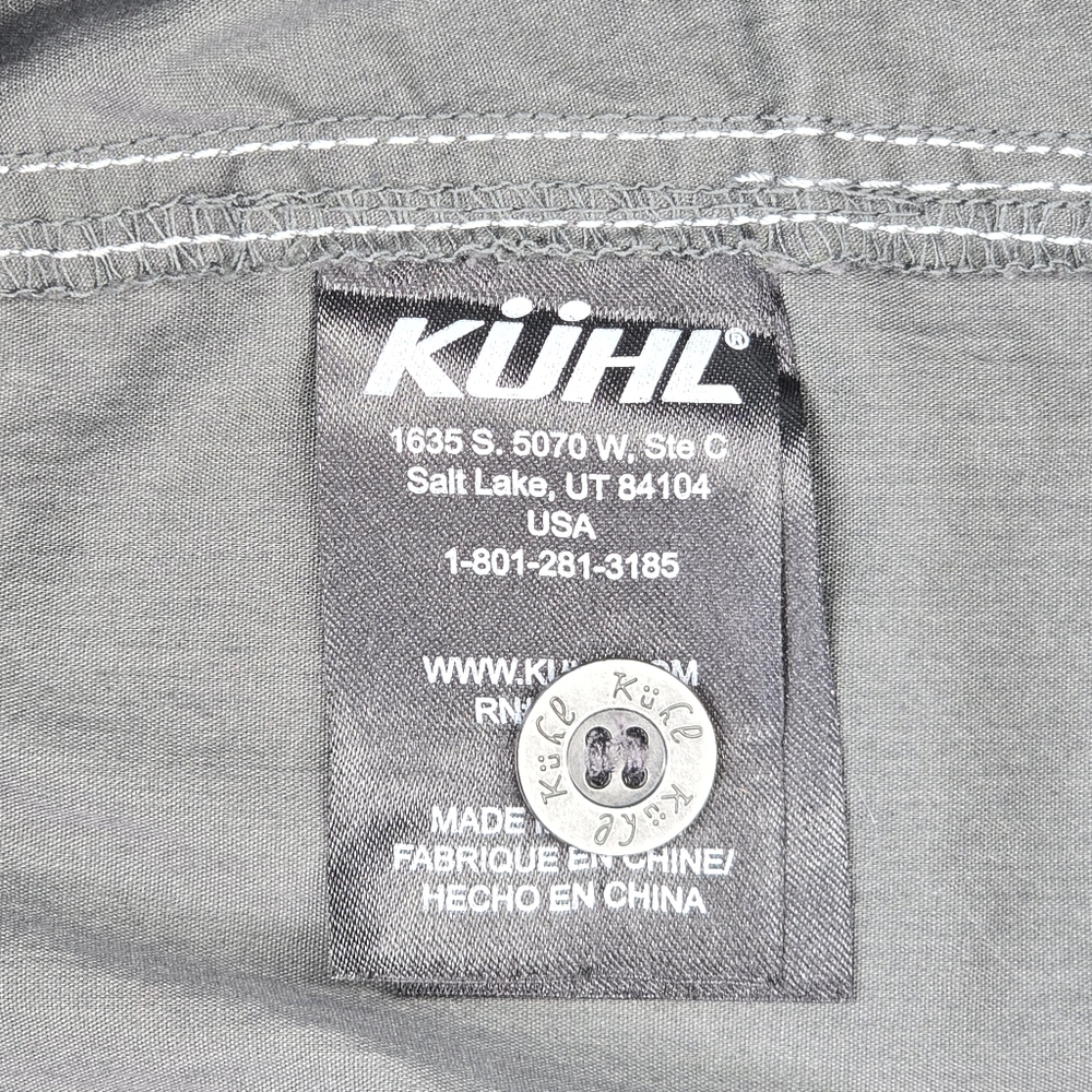 Women's KUHL Kontra Cargo Pants Carbon Gray Size 14 Short 14P NWT - Picture 11 of 12